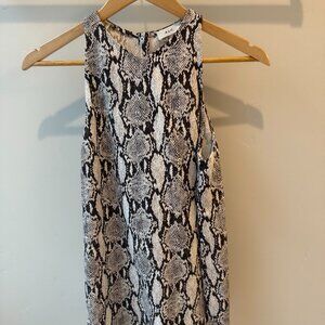A.L.C. snakeskin print Tank